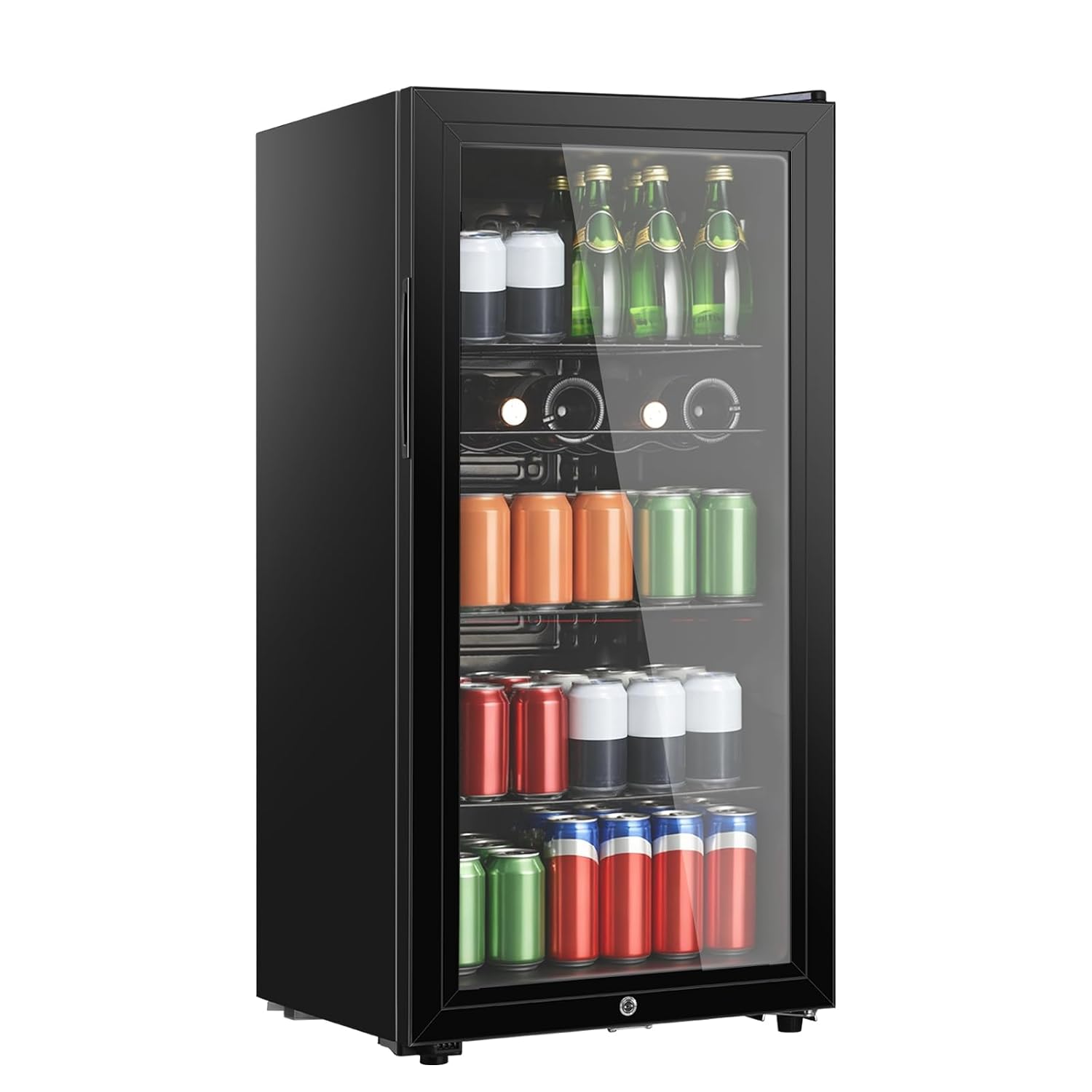Wine Beer Cooler Fridge - 4.5 fit küp İçecek Buzdolabı Soğutucu,