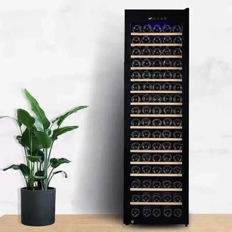 Wine Beer Cooler Fridge - Çift Bölgeli Elektrikli Şişe Soğutucu Paslanmaz