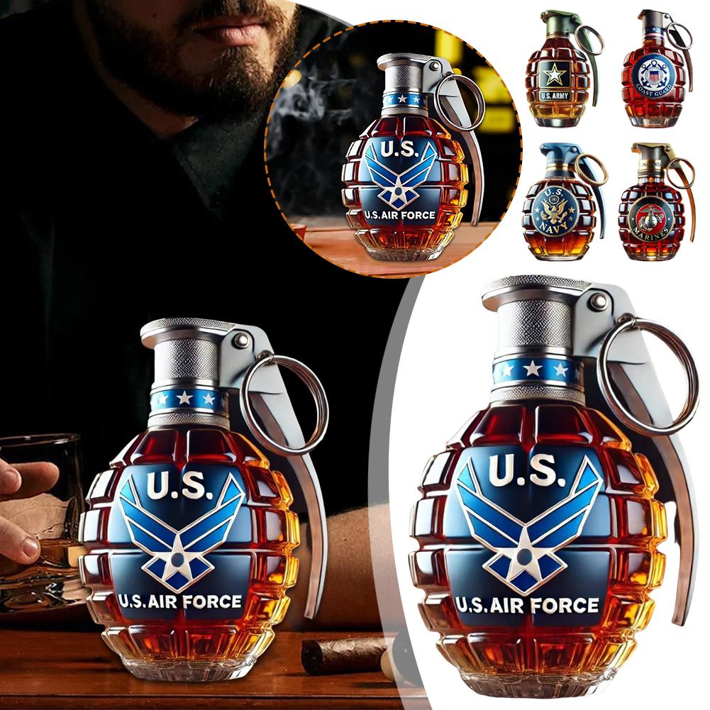 Wine Beer And Liquor - Viski Sürahi Şişesi Yüksek Borosilikat Cam