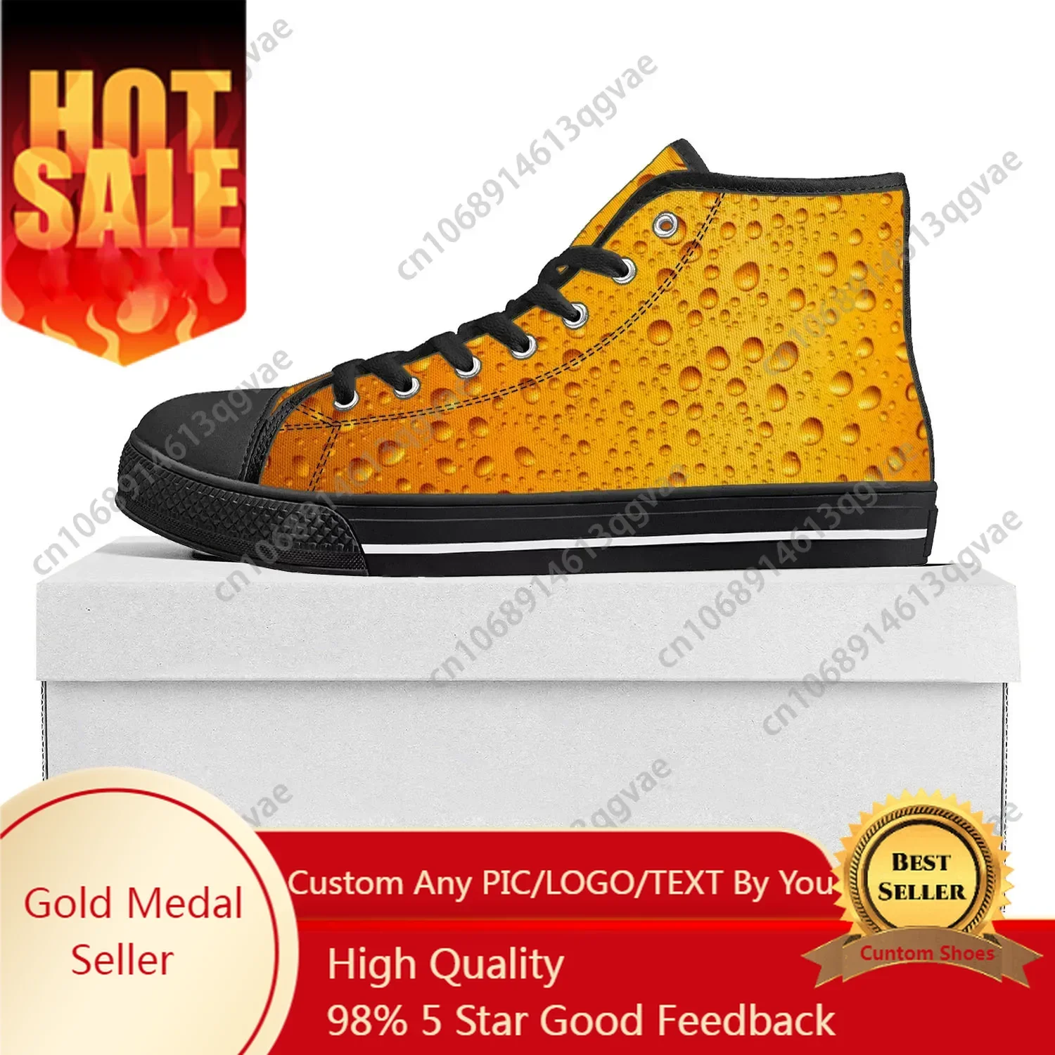 Beer & Wine Grab - Beer Unisex 3D Baskı Yüksek Bilekli