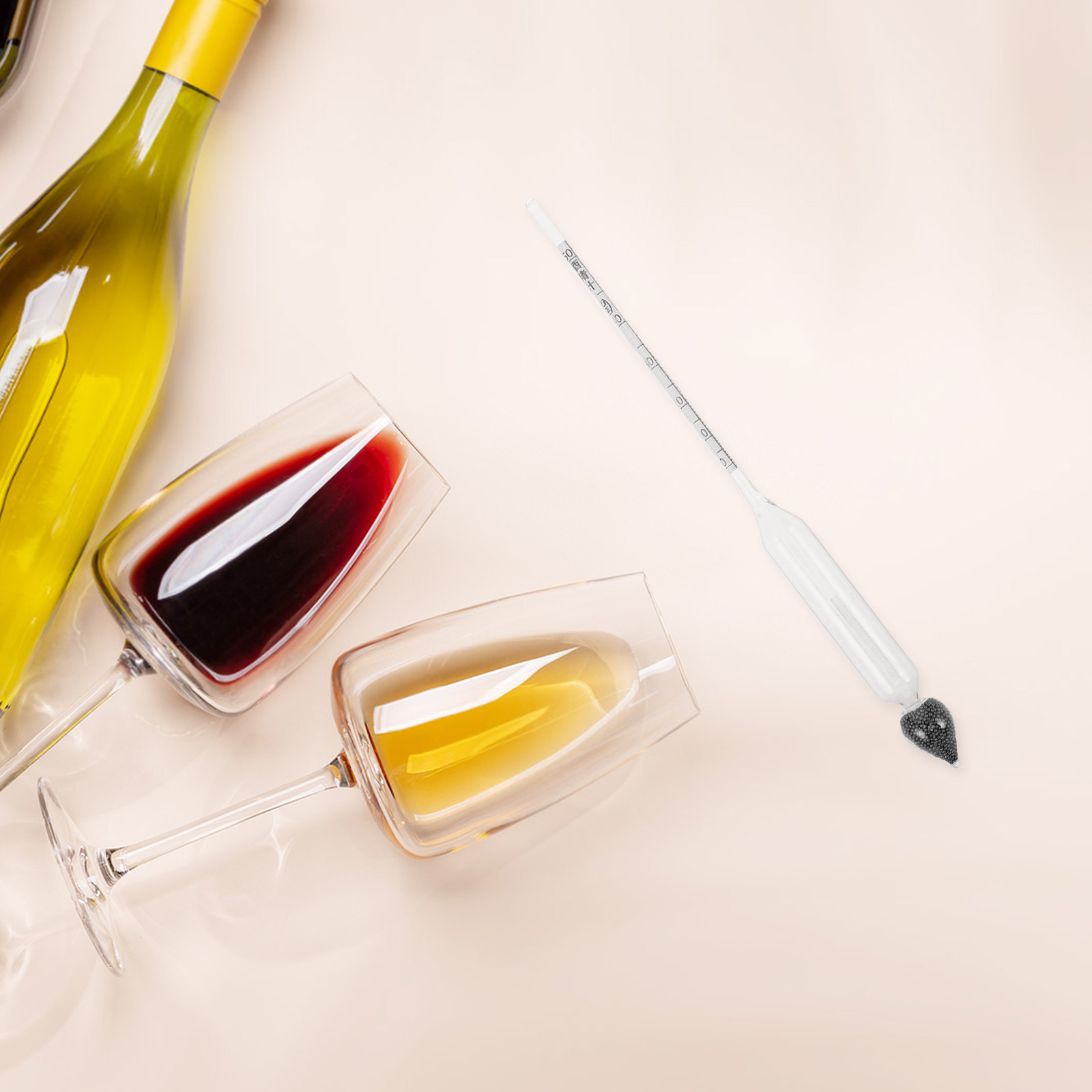 Wine To Beer Alcohol - 2 Adet Alkol Test Cihazı Hidrometre