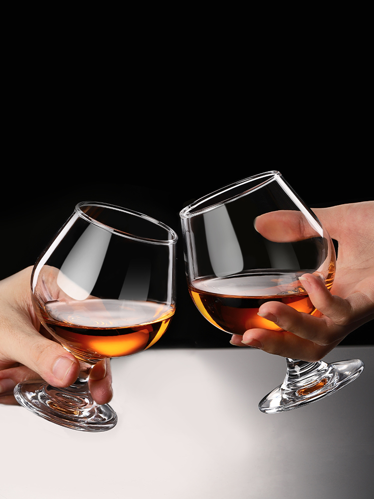 Wine Glass Set Crystal - Zarif Kristal Viski Bardağı Kısa Saplı