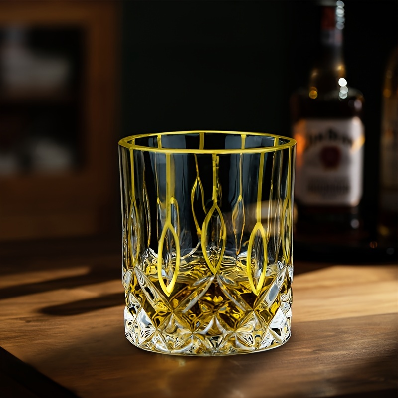Whisky Beer And Wine - Viski bardağı altın hattı şarap viski