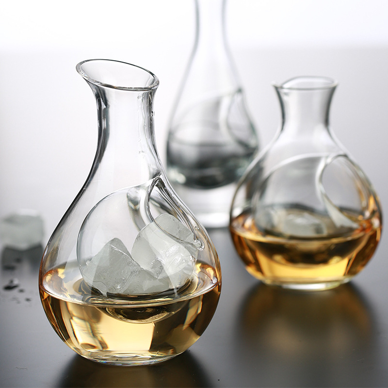 Wine Glass Set Crystal - Ev Tipi Buzlu Şarap Soğutucu Seti