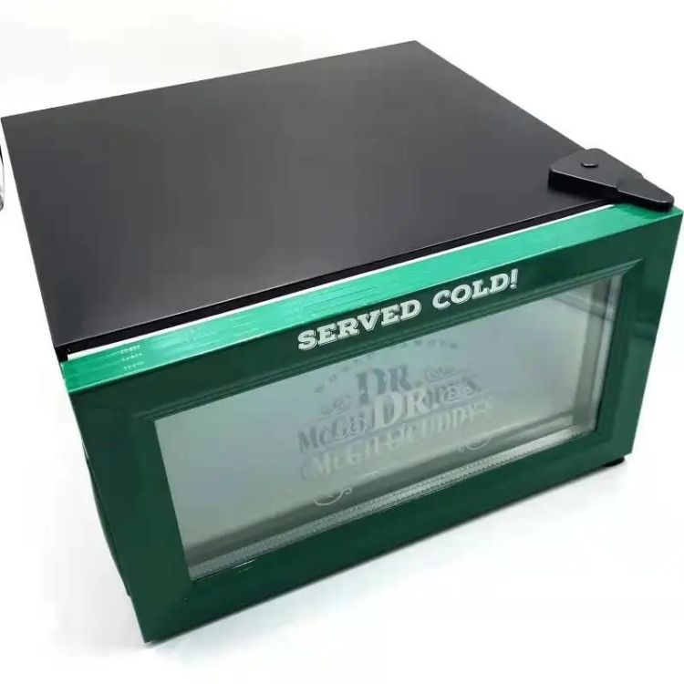 Wine Beer Cooler Fridge - Vanace 18 Litre Mini Buzdolabı Cam
