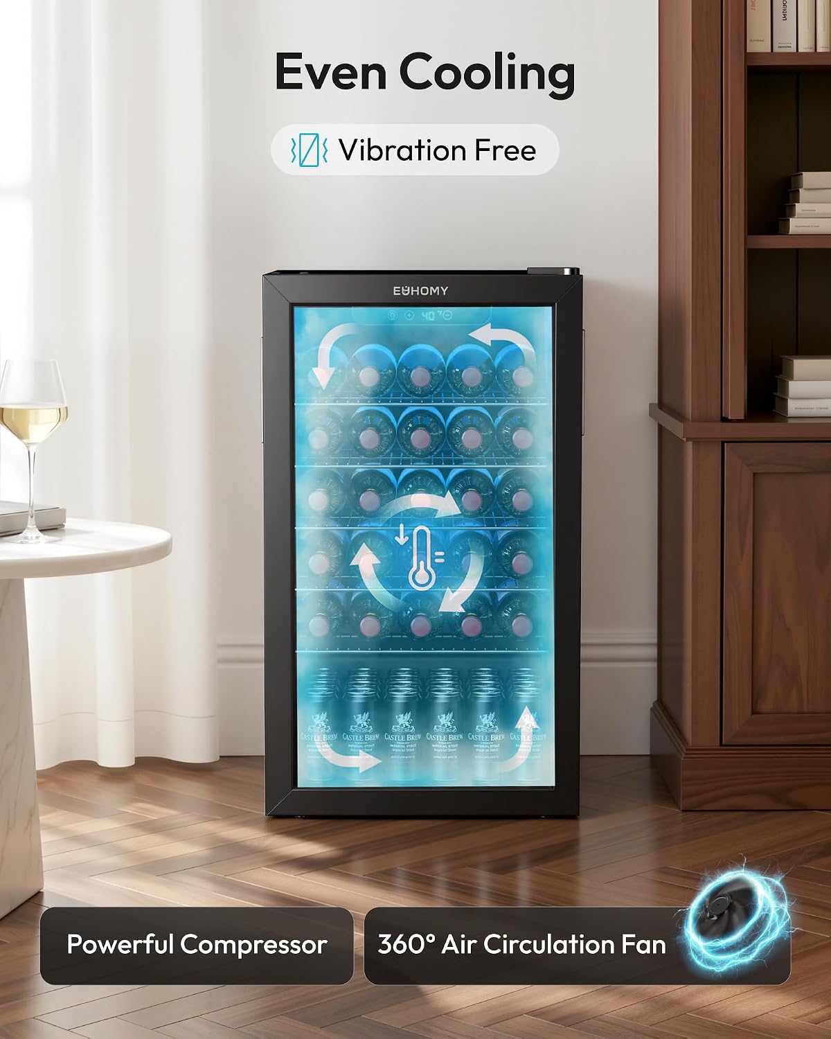 125 Litre Cam Kapılı Soda, Bir - Wine Beer Cooler Fridge incelemesi ve fiyatı