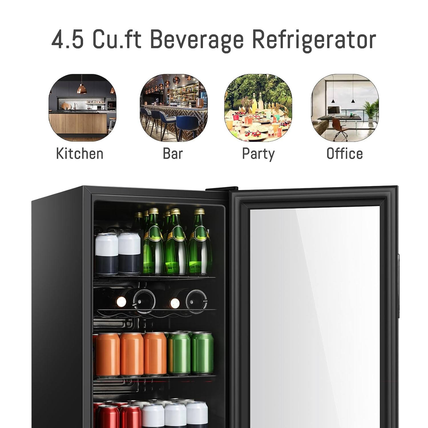 4.5 fit küp İçecek Buzdolabı S - Wine Beer Cooler Fridge incelemesi ve fiyatı