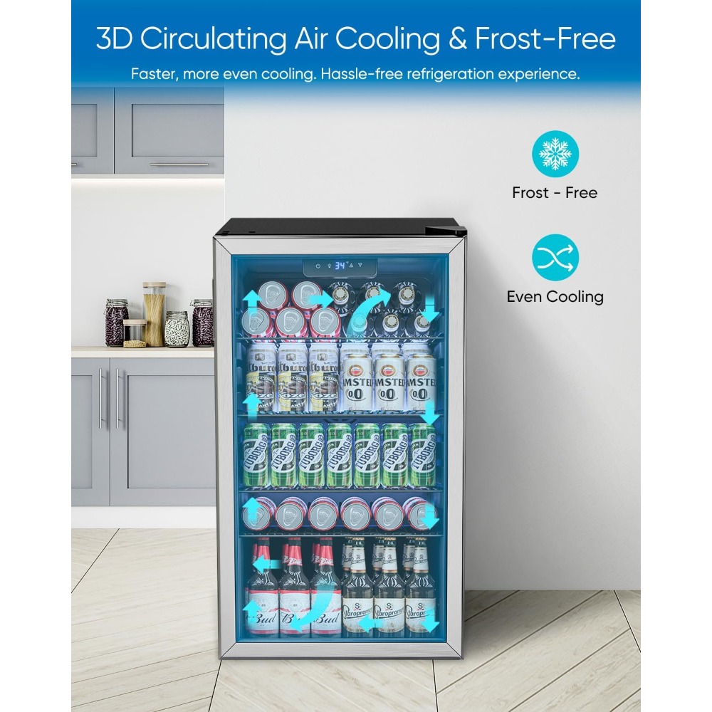 İçecek Soğutucu - 126 Kutu Min - Wine Beer Cooler Fridge incelemesi ve fiyatı