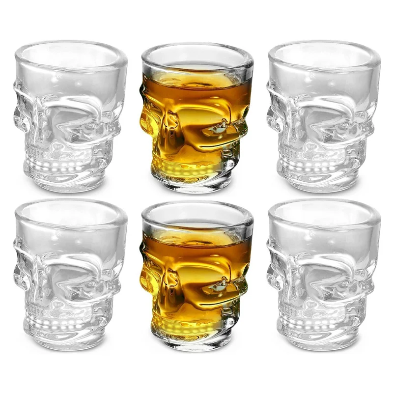 1/2 adet kafatası başkanı Shot - Wine Vodka Beer incelemesi ve fiyatı
