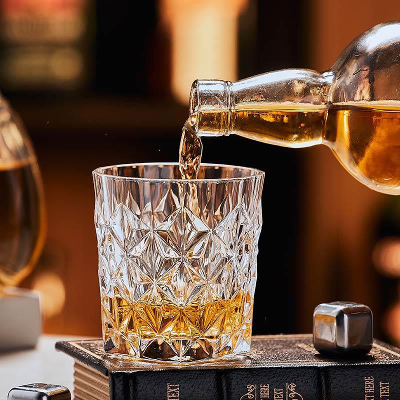 Retro Oymalı Cam Viski Şarap B - Wine Beer Glass Set incelemesi ve fiyatı