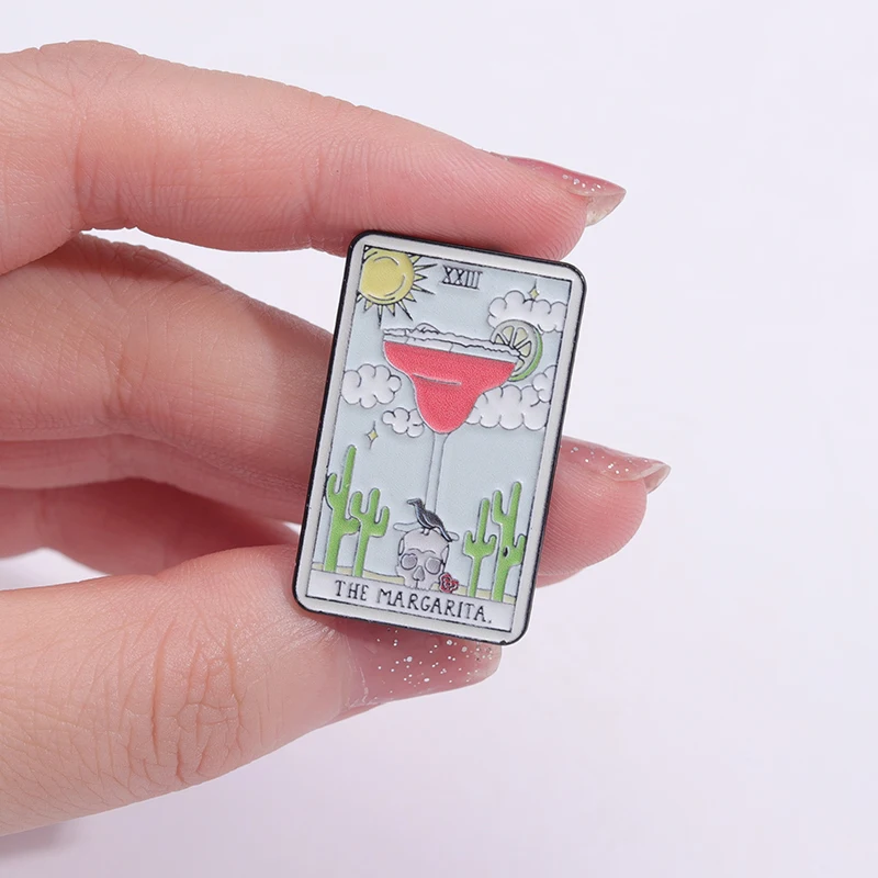 Özel Tarot emaye pimleri bira  - Wine Beer Hat incelemesi ve fiyatı