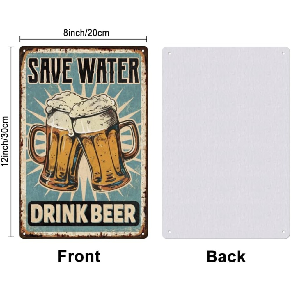 1 adet Bira Metal Işareti Bar  - Wine Beer And Liquor incelemesi ve fiyatı