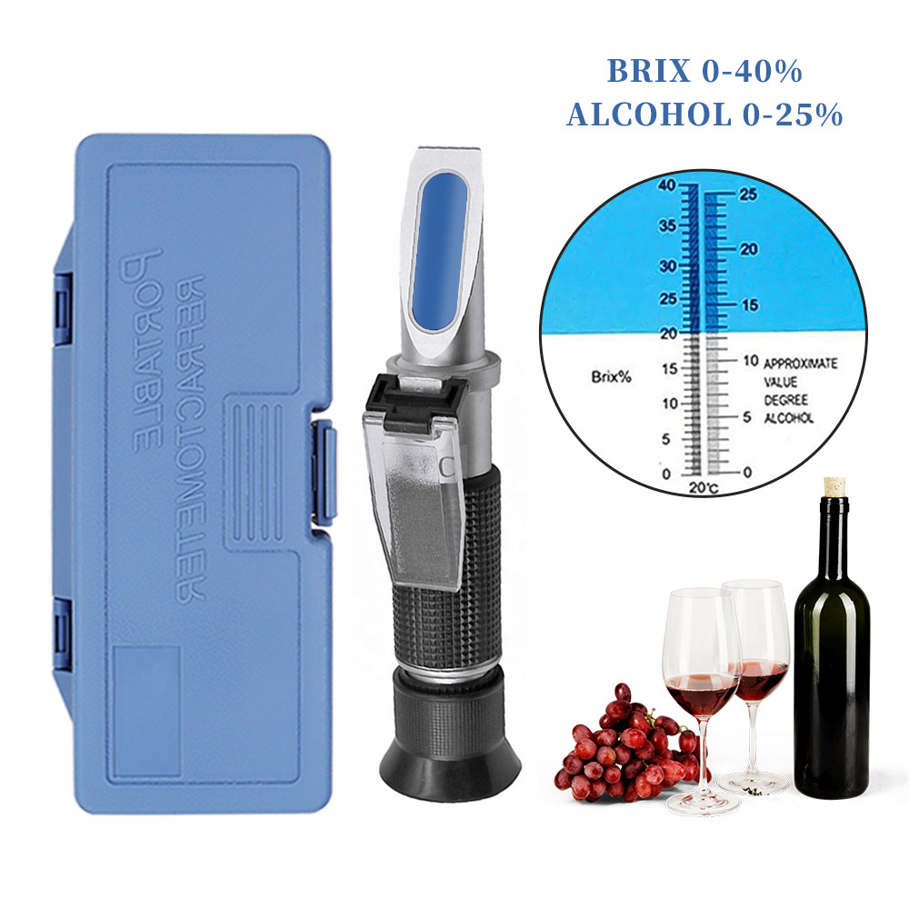 El 0 ~ 40% Şeker Refraktometre - Wine To Beer Alcohol incelemesi ve fiyatı