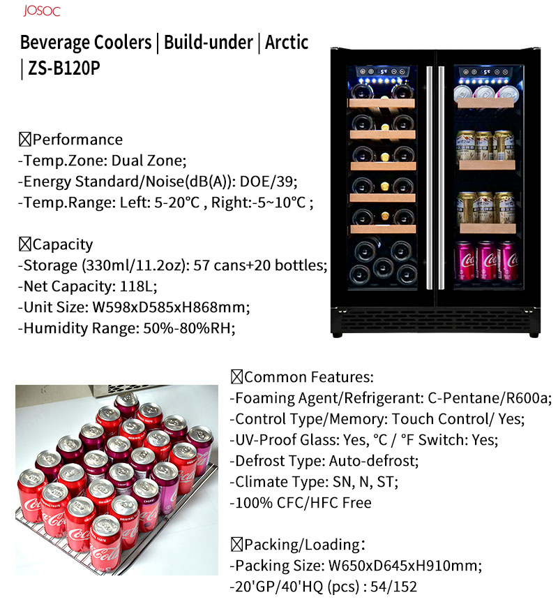 Çift Kapılı Tezgah Altı Şarap  - Wine Beer Cooler Fridge incelemesi ve fiyatı