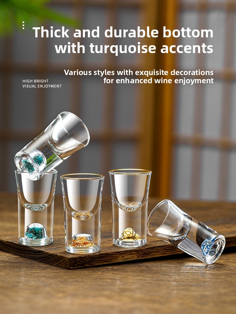 Çin Tarzı Altın Varaklı Beyaz  - Wine Glass Set Crystal incelemesi ve fiyatı