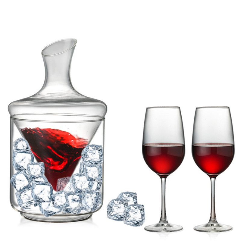 Buz kovası Decanter eğik ağız  - Wine Glass Set Crystal incelemesi ve fiyatı