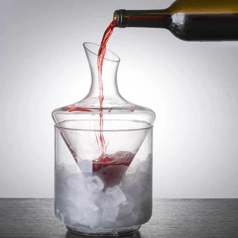 Buz kovası Decanter eğik ağız  - Wine Glass Set Crystal incelemesi ve fiyatı