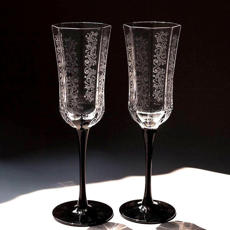 Fransız Vintage şampanya kadeh - Wine Glass Set Crystal incelemesi ve fiyatı