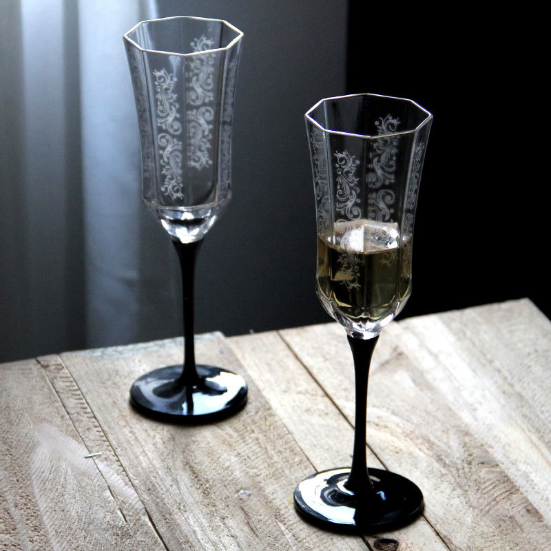 Fransız Vintage şampanya kadeh - Wine Glass Set Crystal incelemesi ve fiyatı