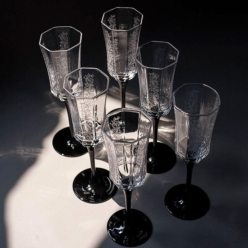 Fransız Vintage şampanya kadeh - Wine Glass Set Crystal incelemesi ve fiyatı