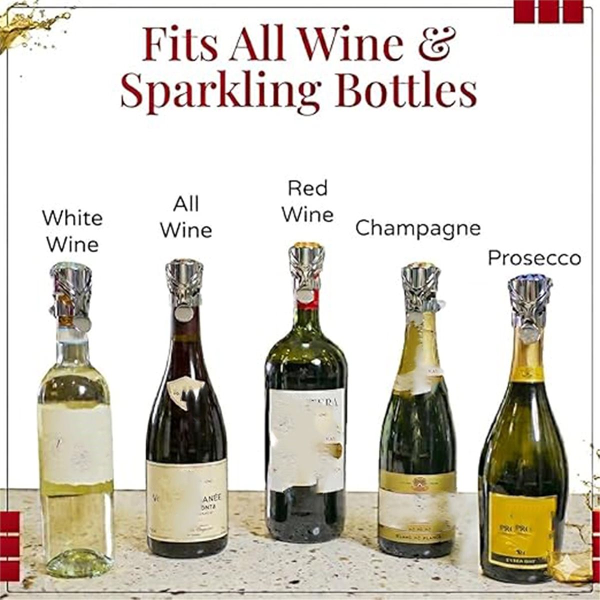(A02R) 2 Adet Şarap Tıpası ve  - Wine & Beer Emporium incelemesi ve fiyatı